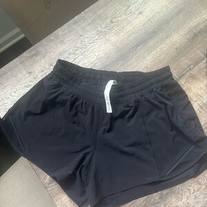 Hotty hot lululemon low rise 4 inch tall shorts